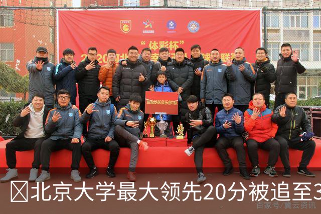 🏀北京大学最大领先20分被追至3分险胜太理 汪志鹏21+7